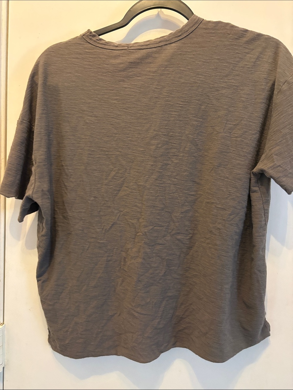 James Perse Women’s Short-Sleeve Pocket T-Shirt — Charcoal/ Size 2 - Picture 3 of 3
